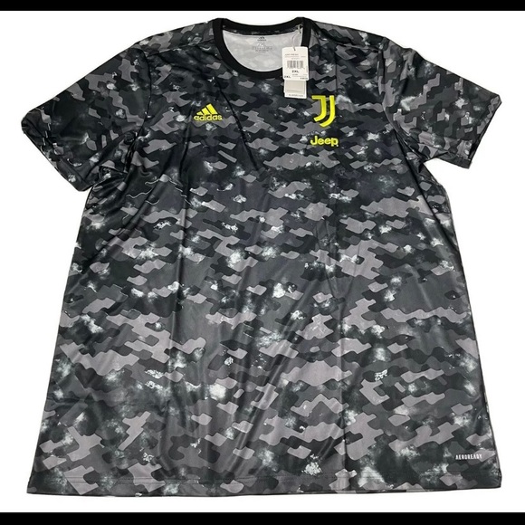 adidas | Shirts | Adidas Juventus Warmup Jersey 2xl Retail Nwt Black Neon  Serie A Gr2934 | Poshmark